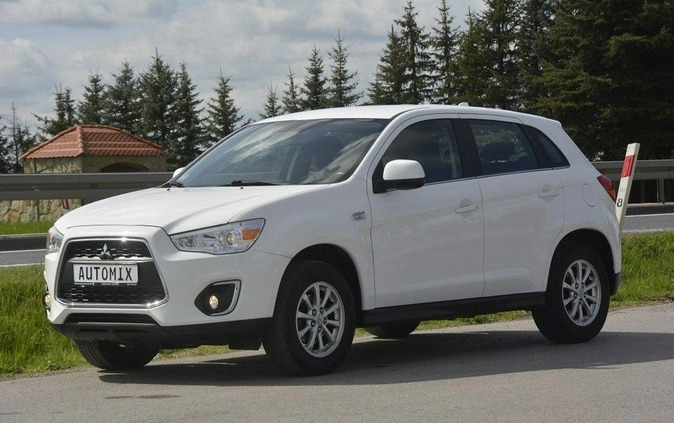 Mitsubishi ASX cena 45300 przebieg: 222900, rok produkcji 2013 z Lidzbark Warmiński małe 326